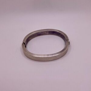 Sterling silver minimalistic cuff bracelet